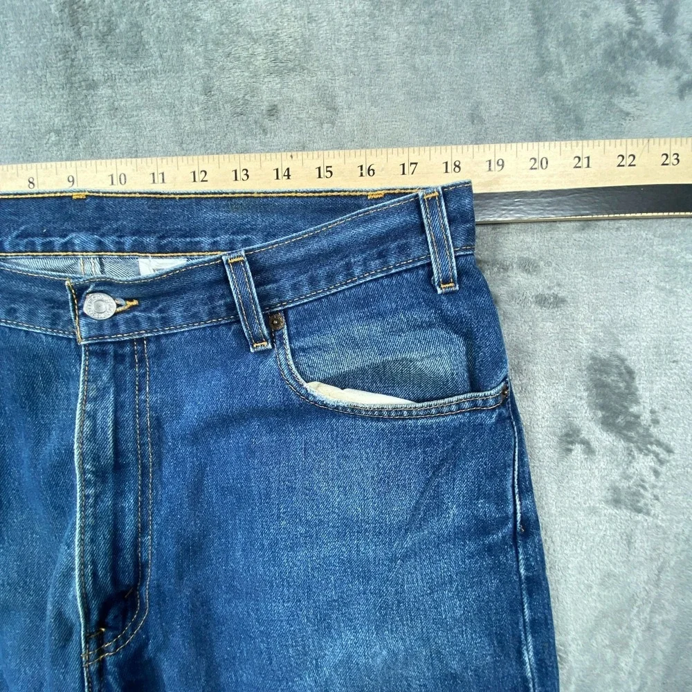 Vintage Levis Jeans Mens 36x32 Blue Straight Leg Denim Pants Y2K 90s USA Red Tag